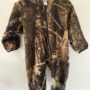 Columbia Kids Brown Camo Footie